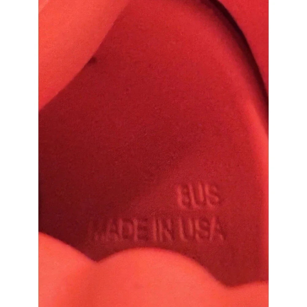 Takashi Murakami Ohana Full Bloom Slides Size 8‎ Red Made in USA